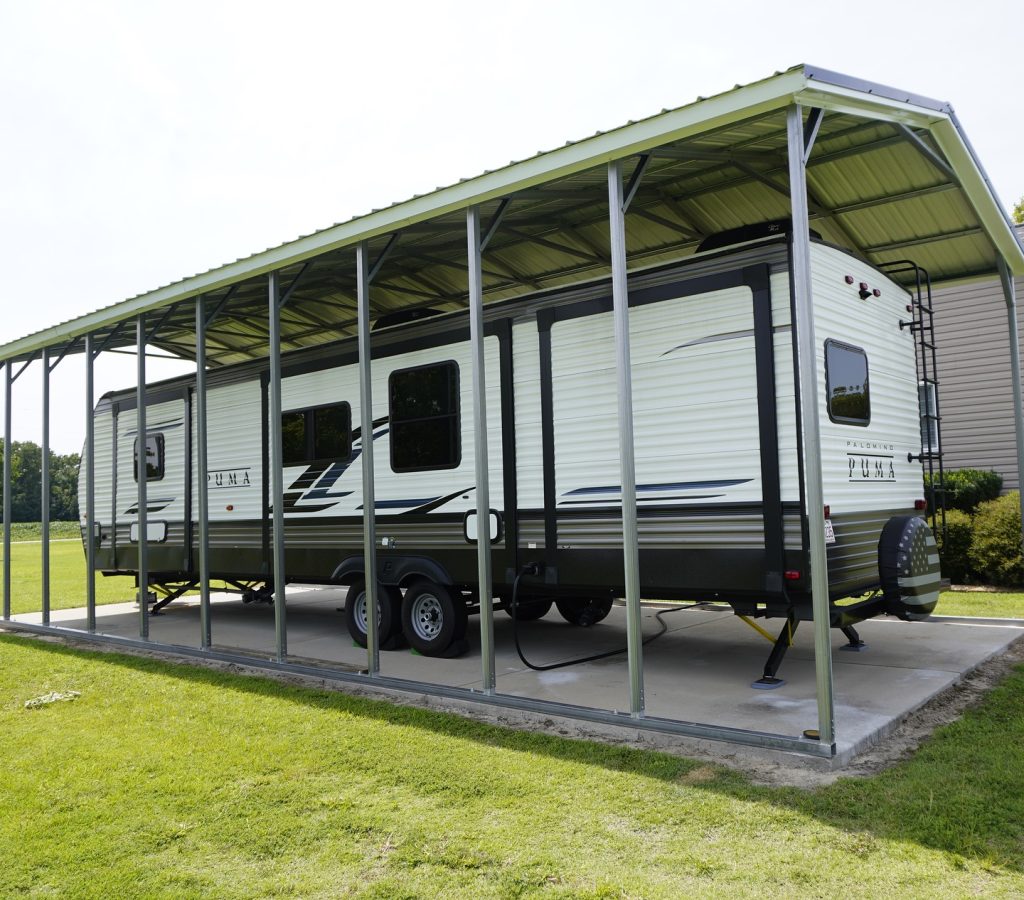 Custom Metal Building Carport
