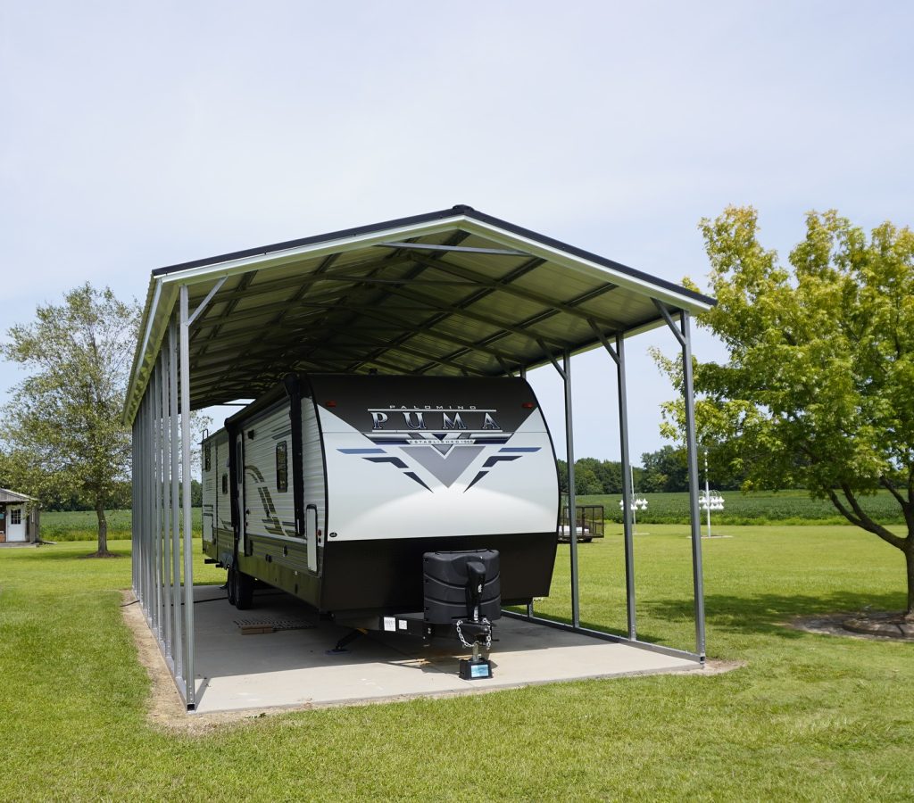 Custom Metal Building Carport