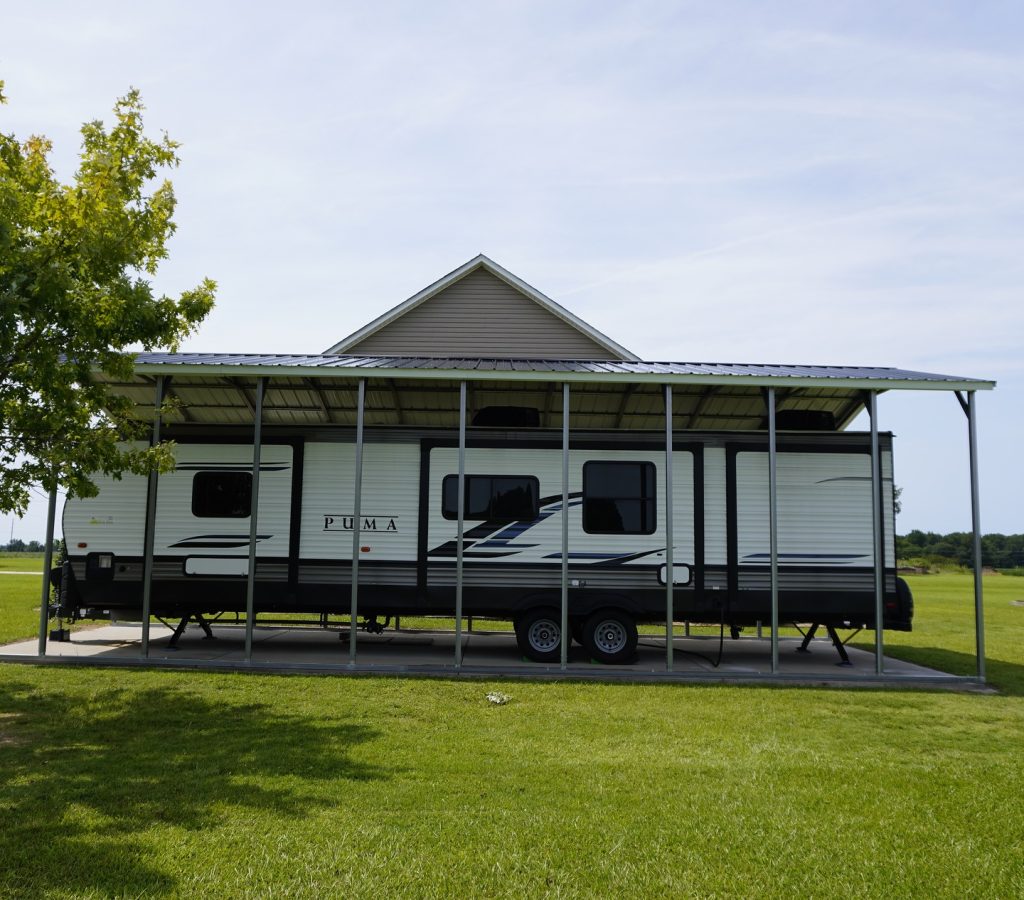 Custom Metal Building Carport