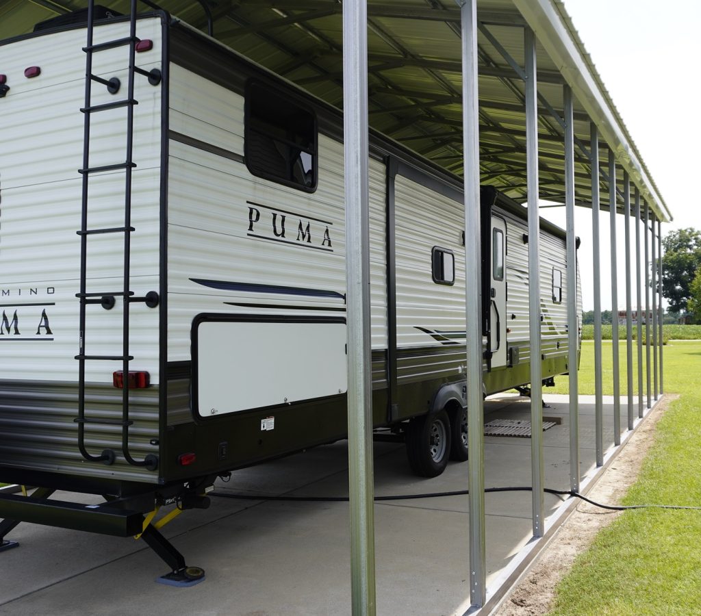 Custom Metal Building Carport